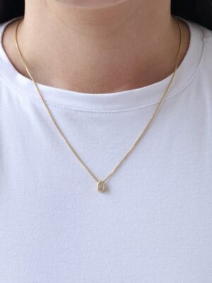 COLAR GOTA ZIRCONIA - ESSENCIAIS