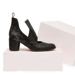 BOTA SOHO SALTO PRETA - MANOLITA