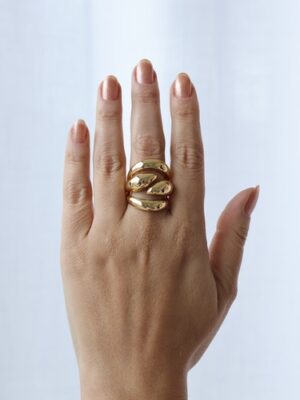 ANEL TRÊS AROS ARREDONDADOS FO - ESSENCIAIS