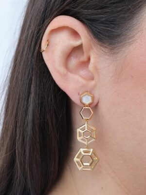 BRINCO GEOMETRICO PEROLA FO - ESSENCIAIS