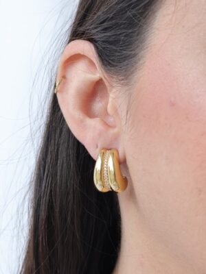 BRINCO ONDA ZIRCONIA FO - ESSENCIAIS