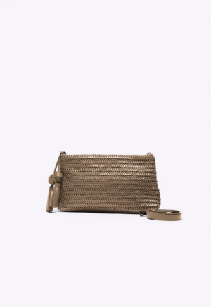 BOLSA LOLLA TELA DIAGONAL CONCRETO - ELISA ATHENIENSE